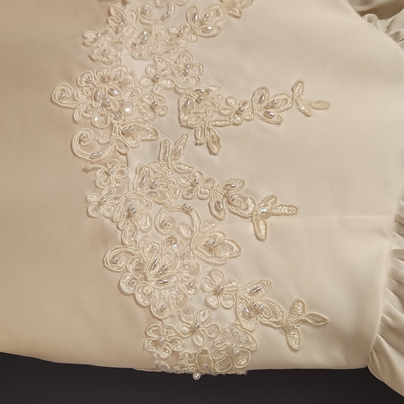 Mon Cheri Flower Girl Dress sz 8 - Picture 4 of 13